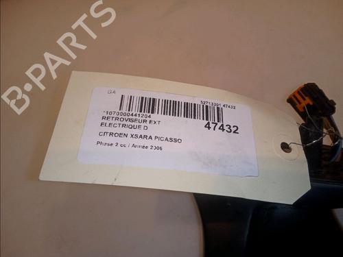 Retrovisor direito Retrovisor direito CITROËN XSARA PICASSO (N68) 1.6 16V (109 hp) 13357042 13357042