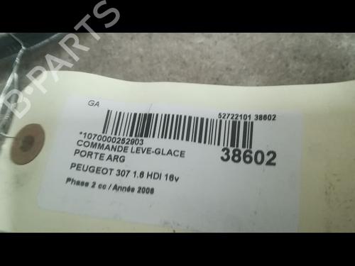 Used Left rear window switch PEUGEOT 307 (3A/C) 1.6 HDi 110 (109 hp) 9610050