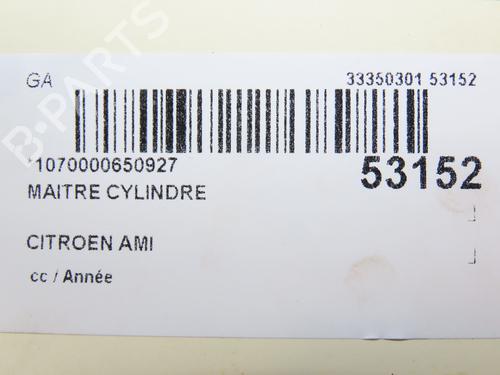 Brake master cylinder CITROËN AMI (9A_) Electric (9AZ2CA) | BP36494112M77 - Image 3