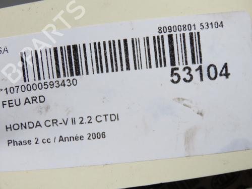Used Right taillight Right taillight HONDA CR-V II (RD_) 2.2 CTDi (RD9) (140 hp) 39938131 39938131