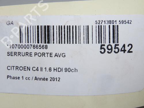Used Front left lock Front left lock 36958578 36958578