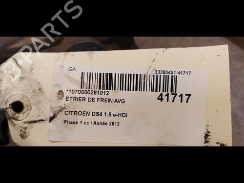 Used Left front brake caliper CITROËN DS4 (NX_) 2.0 HDi 165 (163 hp) 14878355