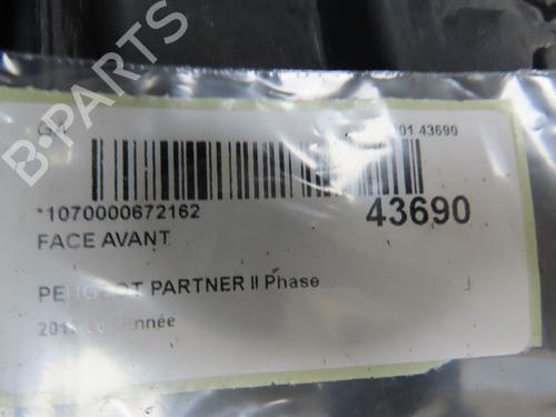 Frontblech für PEUGEOT PARTNER Box Body/MPV 1.6 BlueHDi 100 (100 hp) 31120683