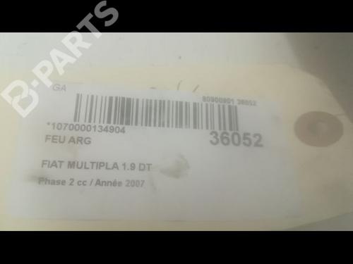Left taillight FIAT MULTIPLA (186_) 1.9 JTD (186AXE1A) | BP9599356C34 
