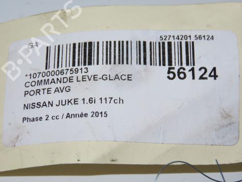 Left front window switch NISSAN JUKE (F15) 1.6 | BP32354778I27 