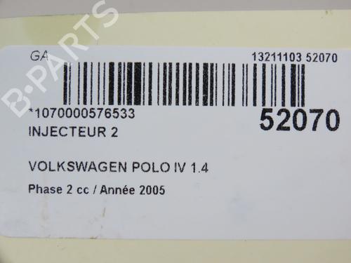Injector VW POLO IV (9N_, 9A_) 1.4 TDI | BP28966901M100 
