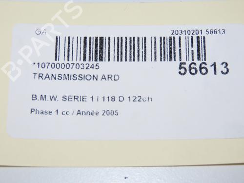 Right rear driveshaft BMW 1 (E87) 118 d | BP32511412M41 - Image 5