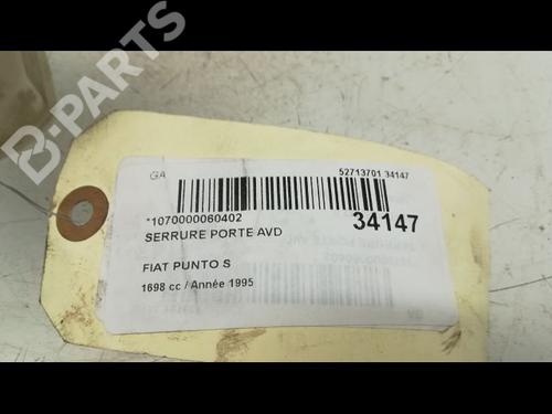 Front right lock FIAT PUNTO (176_) 1.7 D | BP9606607C97 