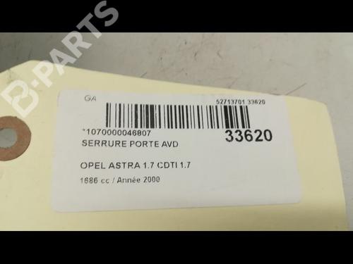 Front right lock OPEL ASTRA G Hatchback (T98) 1.7 DTI 16V (F08, F48) | BP9593736C97 