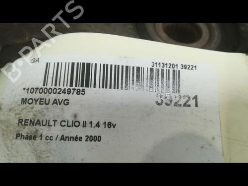 Used Right front steering knuckle RENAULT CLIO II (BB_, CB_) 1.4 16V (B/CB0P, BB13) (98 hp) 14876095