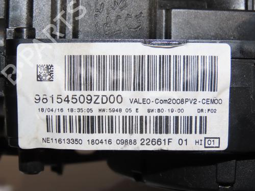 Steering column stalk PEUGEOT 208 I (CA_, CC_) 1.6 HDi / BlueHDi 75 | BP28801709I23 