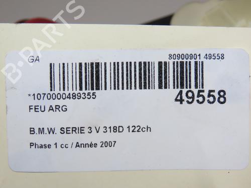 Used Left taillight BMW 3 (E90) 318 d (122 hp) 18837289