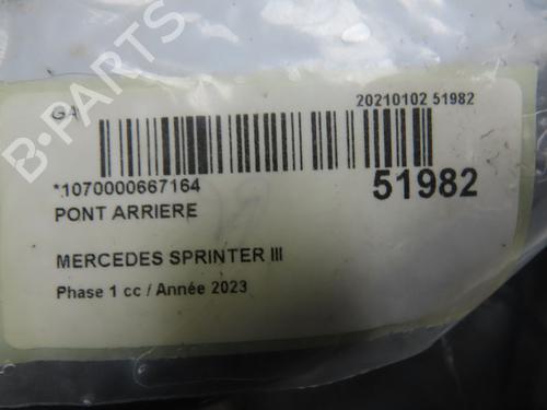 Rear differential MERCEDES-BENZ SPRINTER 3,5-t Van (B907, B910) 315 CDI RWD (907.631, 907.633, 907.635, 907.637) | BP36283551M24  - Image 6