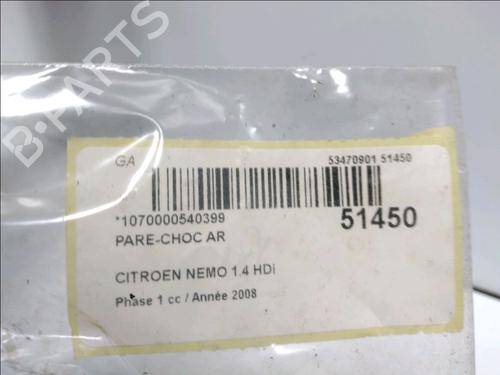 Rear bumper CITROËN NEMO Box Body/MPV (AA_) 1.4 HDi | BP18732167C8 