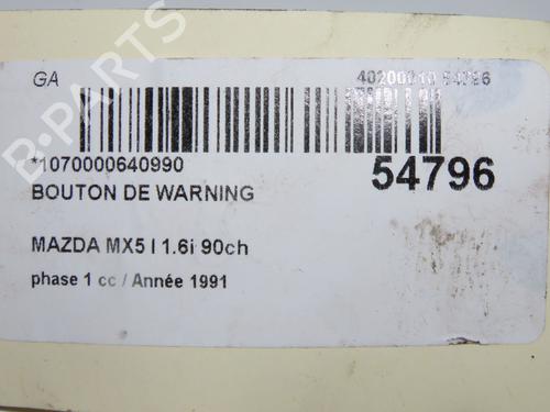 Warning MAZDA MX-5 I (NA) 1.6 (NA6C) (115 hp) 32277443