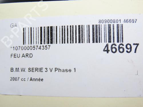 Used Right taillight BMW 3 (E90) 335 d (286 hp) 22535570