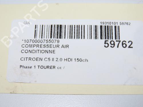 AC compressor CITROËN C5 III Break (RW_) 2.0 HDi 150 / BlueHDi 150 (RWRHEJ, RWRHE8) | BP36545020M34  - Image 5