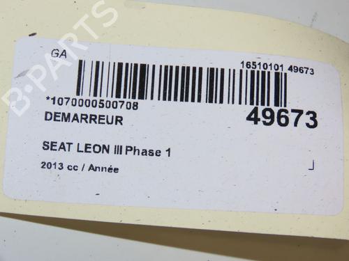 Starter SEAT LEON (5F1) 1.2 TSI | BP17868020M8 