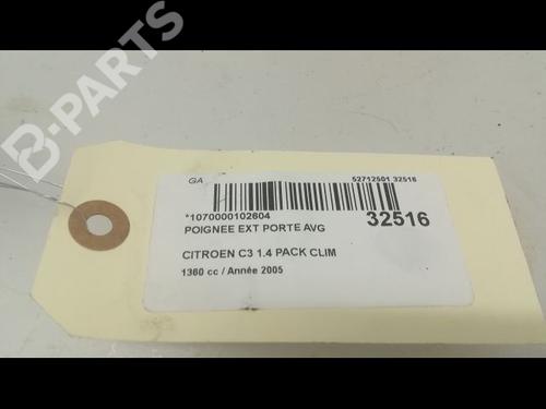 Front left exterior door handle CITROËN C3 I (FC_, FN_) 1.4 i | BP9611140C128 