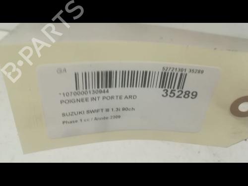 Used Rear right interior door handle SUZUKI SWIFT III (MZ, EZ) 1.3 (RS413, ZC11S) (92 hp) 9599111