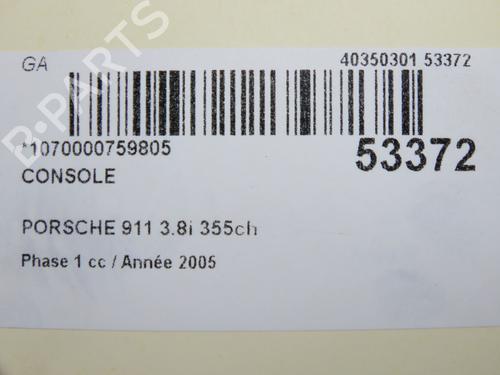 Middle console PORSCHE 911 Convertible (997) 3.6 Carrera | BP36427041I22 - Image 6