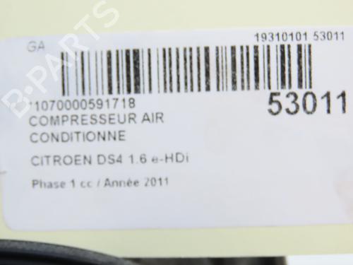 AC compressor CITROËN DS4 (NX_) 1.6 HDi 110 | BP31030167M34 