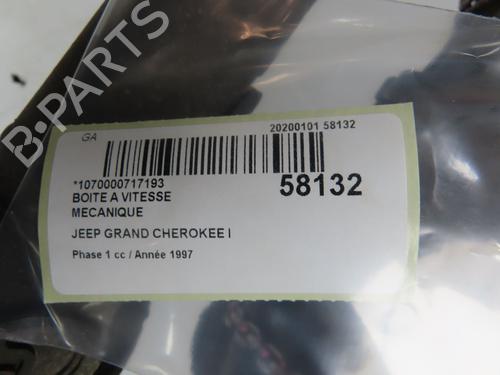 Used Gearbox Gearbox JEEP GRAND CHEROKEE I (ZJ, ZG) 2.5 TD 4x4 (Z) (115 hp) 40162896 40162896