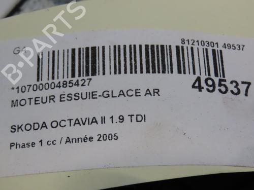 Used Rear wiper motor SKODA OCTAVIA II Combi (1Z5) 1.9 TDI (105 hp) 28832933