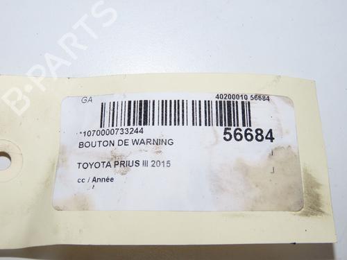 Warning switch TOYOTA PRIUS PLUS (_W4_) 1.8 Hybrid (ZVW40W, ZVW41W) | BP36582992I22 - Image 5