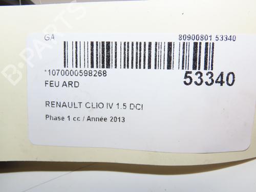 Right taillight RENAULT CLIO IV (BH_) 1.5 dCi 75 | BP28802295C35 