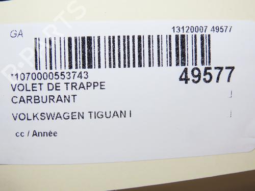 Used Fuel flap VW TIGUAN (5N_) 2.0 TDI 4motion (177 hp) 28828711
