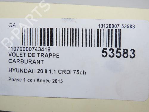 Used Fuel flap Fuel flap HYUNDAI i20 II (GB, IB) 1.1 CRDi (75 hp) 36367494 36367494