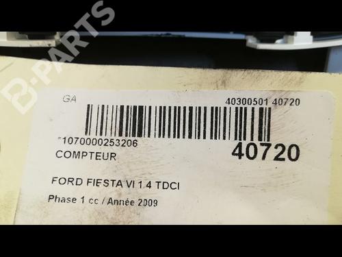 Instrument cluster FORD FIESTA VI (CB1, CCN) 1.4 TDCi | BP9610093C47 
