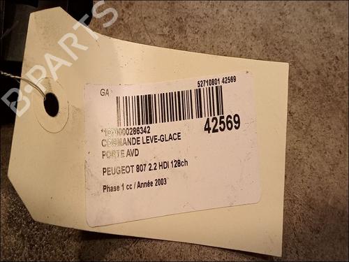 Switch PEUGEOT 807 (EB_) 2.2 HDi | BP9614952I30 - Image 3