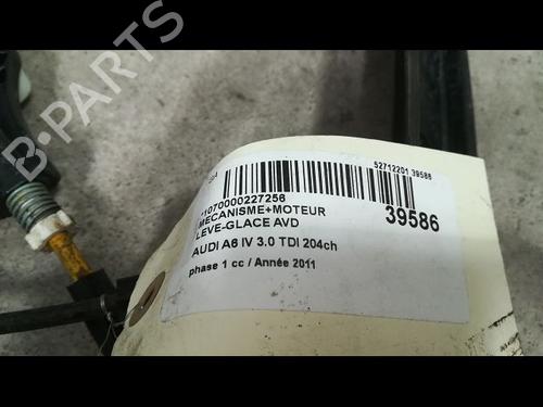Used Front right window mechanism AUDI A6 C7 Avant (4G5, 4GD) 3.0 TDI (204 hp) 9607303