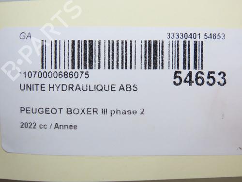 Used ABS pump PEUGEOT BOXER Van 2.2 BlueHDi 140 (140 hp) 30691868