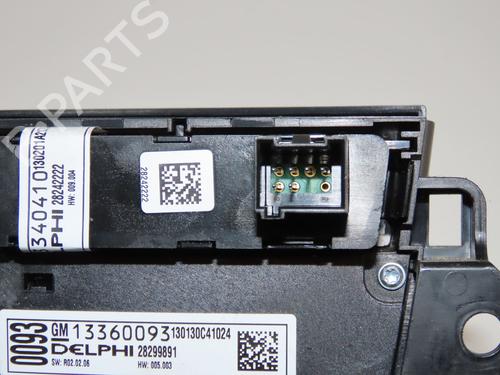Climate control OPEL ASTRA J (P10) 1.7 CDTI (68) | BP32657956I5 
