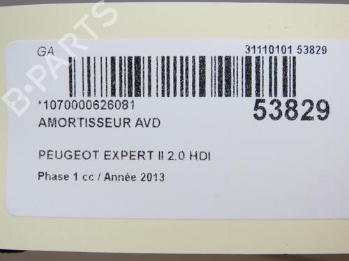 Right front shock absorber PEUGEOT EXPERT Van (VF3A_, VF3U_, VF3X_) 2.0 HDi 130 | BP28829793M17 