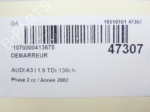 Starter AUDI A3 (8L1) 1.9 TDI | BP28828966M8