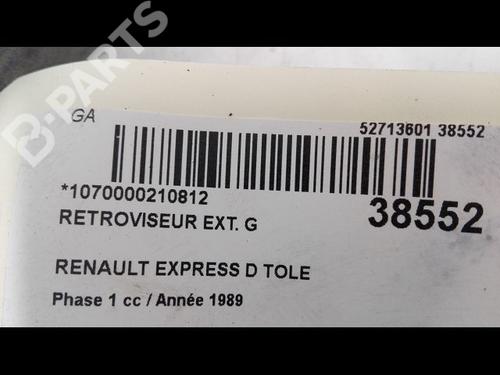 Left mirror RENAULT RAPID Box Body/MPV (F40_, G40_) 1.6 D (F404) | BP9604519C26 