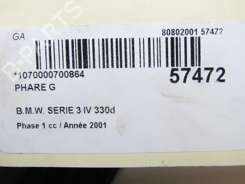 Left headlight BMW 3 (E46) 330 d | BP33298138C28 - Image 5