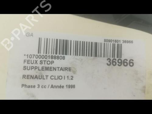 Used Third brake light RENAULT CLIO I (B/C57_, 5/357_) 1.2 (5/357Y, 5/357K) (58 hp) 9603211