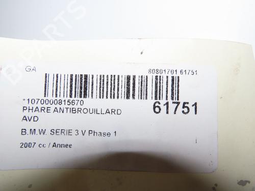right-front-fog-light-bmw-3-coupe-e92-2005-2006-2007-2008-2009-2010-2011-2012-2013-40437978 main image