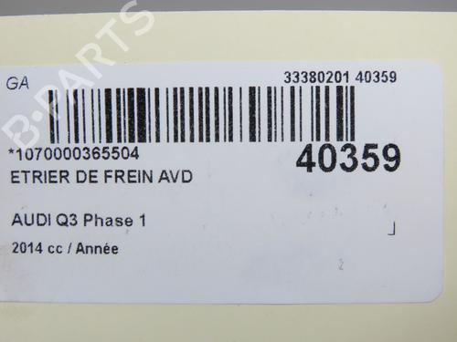 Right front brake caliper AUDI Q3 (8UB, 8UG) 2.0 TDI quattro | BP36494178M104 - Image 3