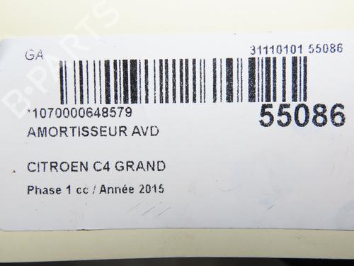 Right front shock absorber CITROËN C4 Picasso II 2.0 BlueHDi 150 | BP31120302M17 