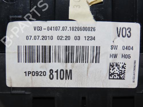 Instrument cluster SEAT LEON (1P1) 1.6 TDI | BP17868344C47