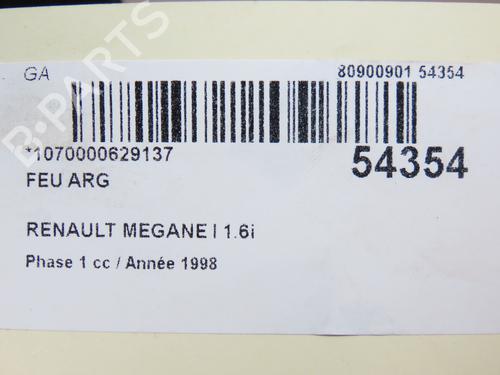 Left taillight RENAULT MEGANE I (BA0/1_) 1.6 i (BA0L) | BP28802325C34 