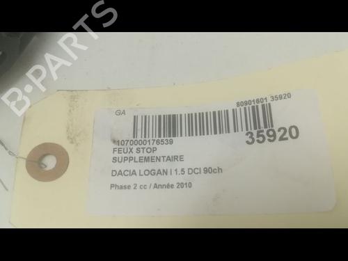 Used Third brake light DACIA LOGAN MCV (KS_) 1.5 dCi (KS0W) (86 hp) 9602309