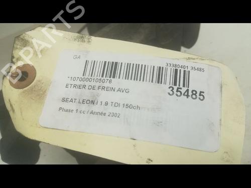 Used Left front brake caliper SEAT LEON (1M1) 1.9 TDI (150 hp) 14878119