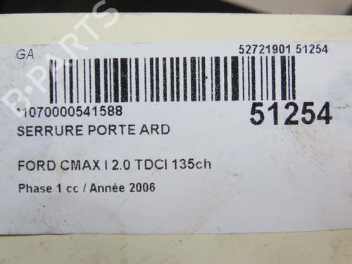 Høyre bak lås FORD FOCUS C-MAX (DM2) 2.0 TDCi | BP22996943C99 